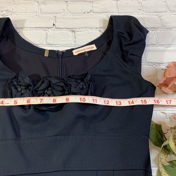 Rebecca Taylor Navy Blue Dress - Picture 6 of 14